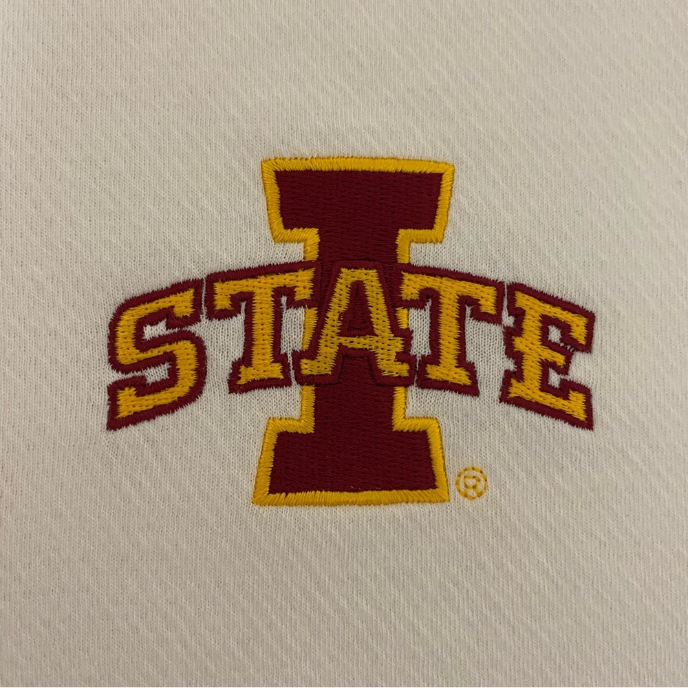 Nike Victory Dri-Fit Quarter Zip Iowa State Cyclones Mens XL White Pullover NWT - Picture 6 of 12